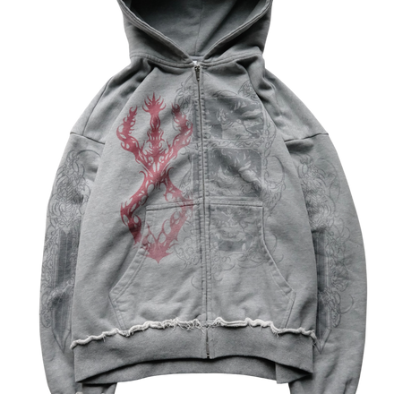 ECLIPSE ZIPUP (GREY)