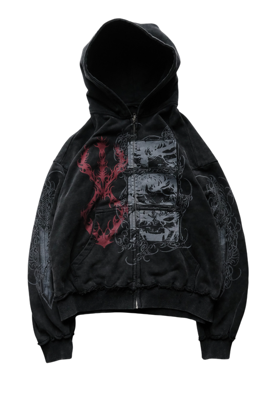 ECLIPSE ZIPUP (BLACK)