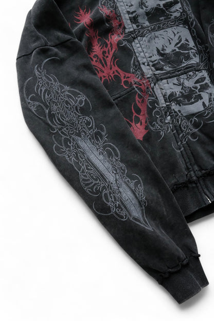 ECLIPSE ZIPUP (BLACK)