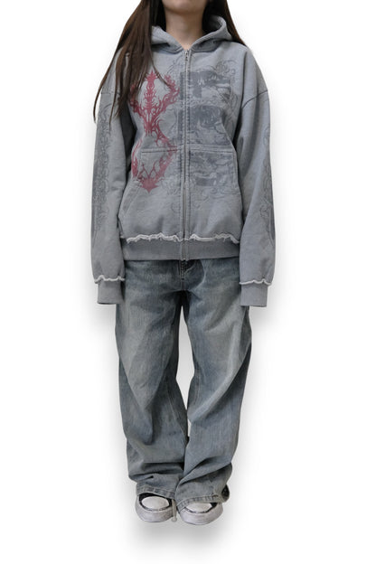 ECLIPSE ZIPUP (GREY)